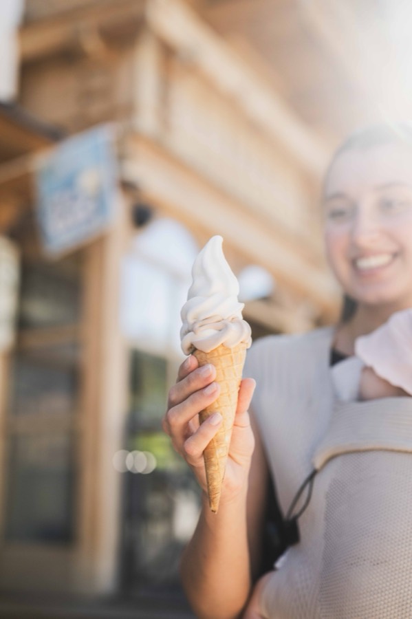 Eis Brugger — choice of flavours