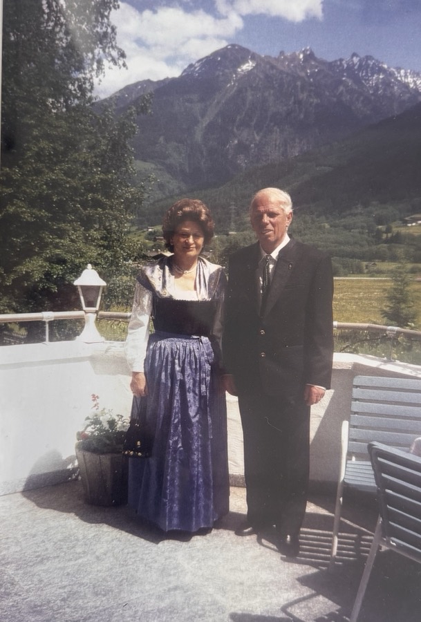 Hilda and Siegfried Brugger — historical photo